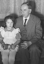 J. D. s nu�kou Kl�rou (1961, jedna z posledn�ch fotografi�)